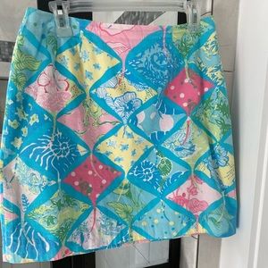 Lilly Pulitzer stingray print skirt